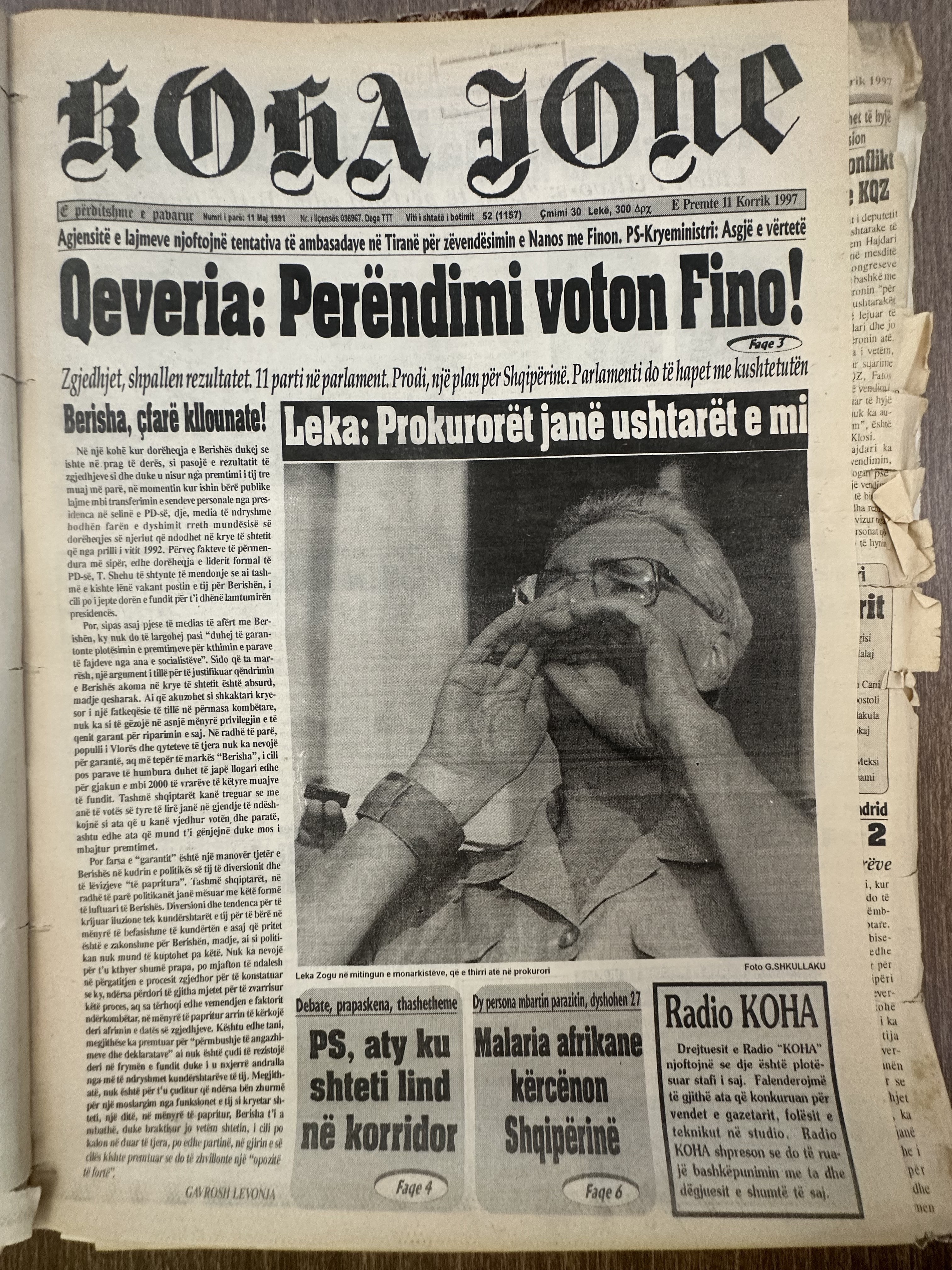 Koha Jonë 1997-07-11
